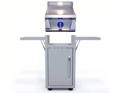Le Griddle Pro Series 40 16-Inch 1-Burner Freestanding Gas Griddle with Lights - 3mm Plate