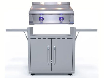 Le Griddle Pro Series 75 30-Inch 2-Burner Gas Griddle with Lights - 6mm Plate